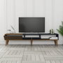 Hanah Home Milan Alt Soporte de TV Nogal y Antracita